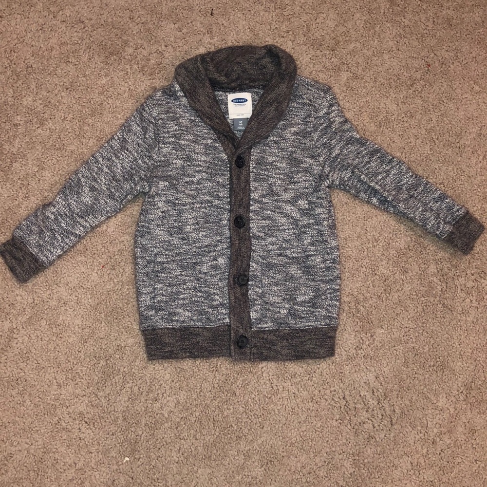 Handsome “old man” sweater